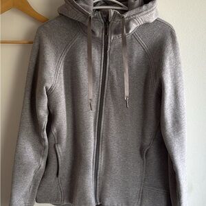 Lululemon Athletica Gray Zip-Up Hoodie